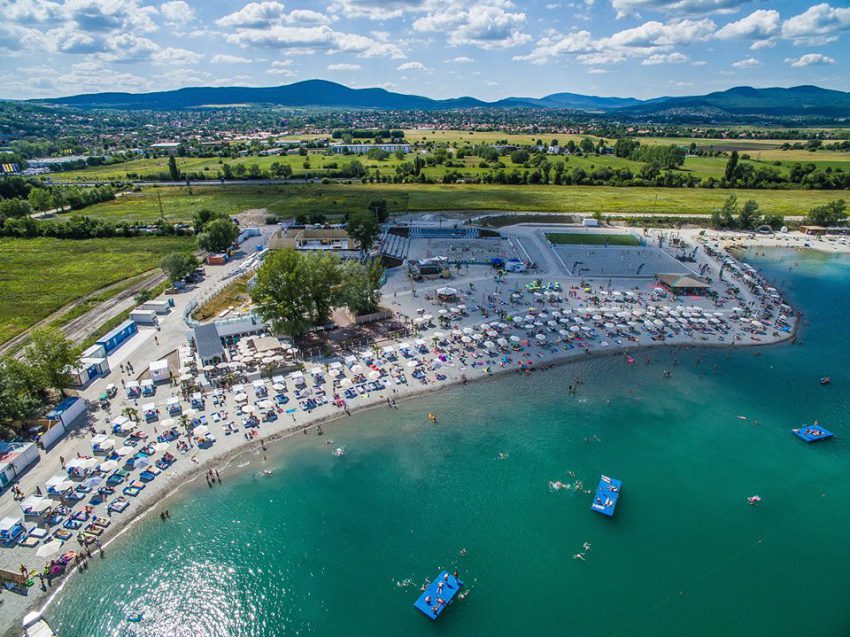 Strandok Budapest környékén: Lupa tó