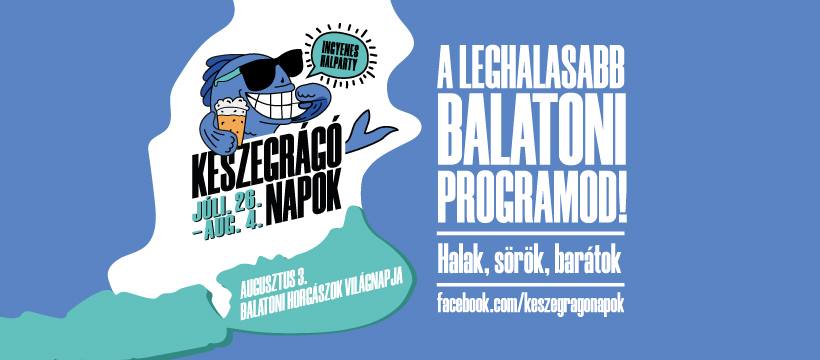 Keszegrágó Napok Balatonkenese - A leghalasabb balatoni programod