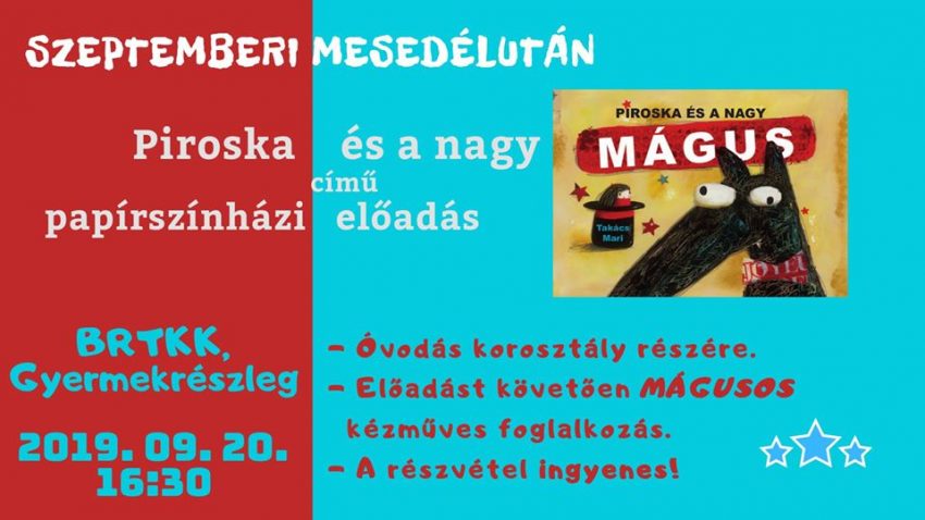 Papírszinházas mesedélután (Siófok) 