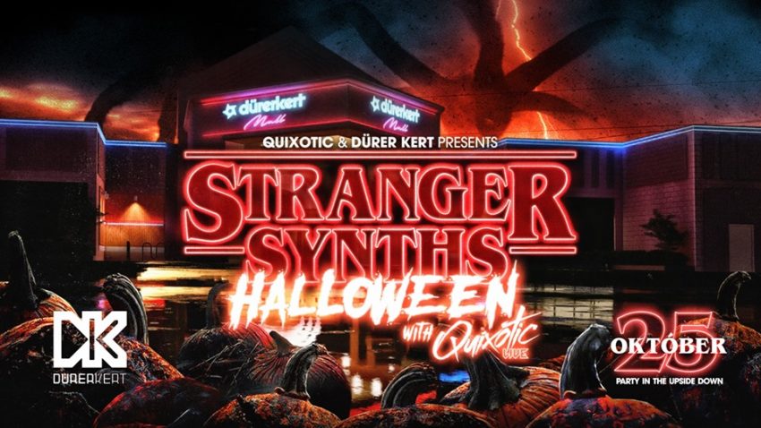 Halloween party Budapesten: Stranger Synths - Dürer kert