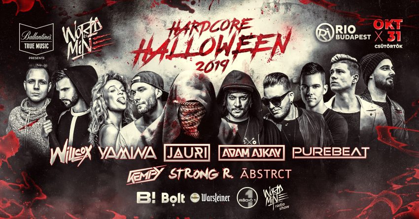 Hardcore Halloween 2019 by WORLD IS MINE » 10.31. « Budapest