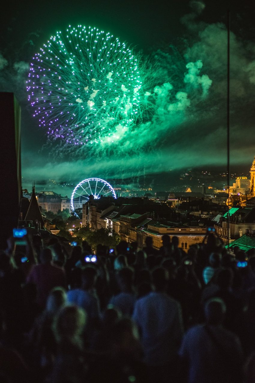 2021 augusztus 20 tűzijáték Budapest: 360 bar