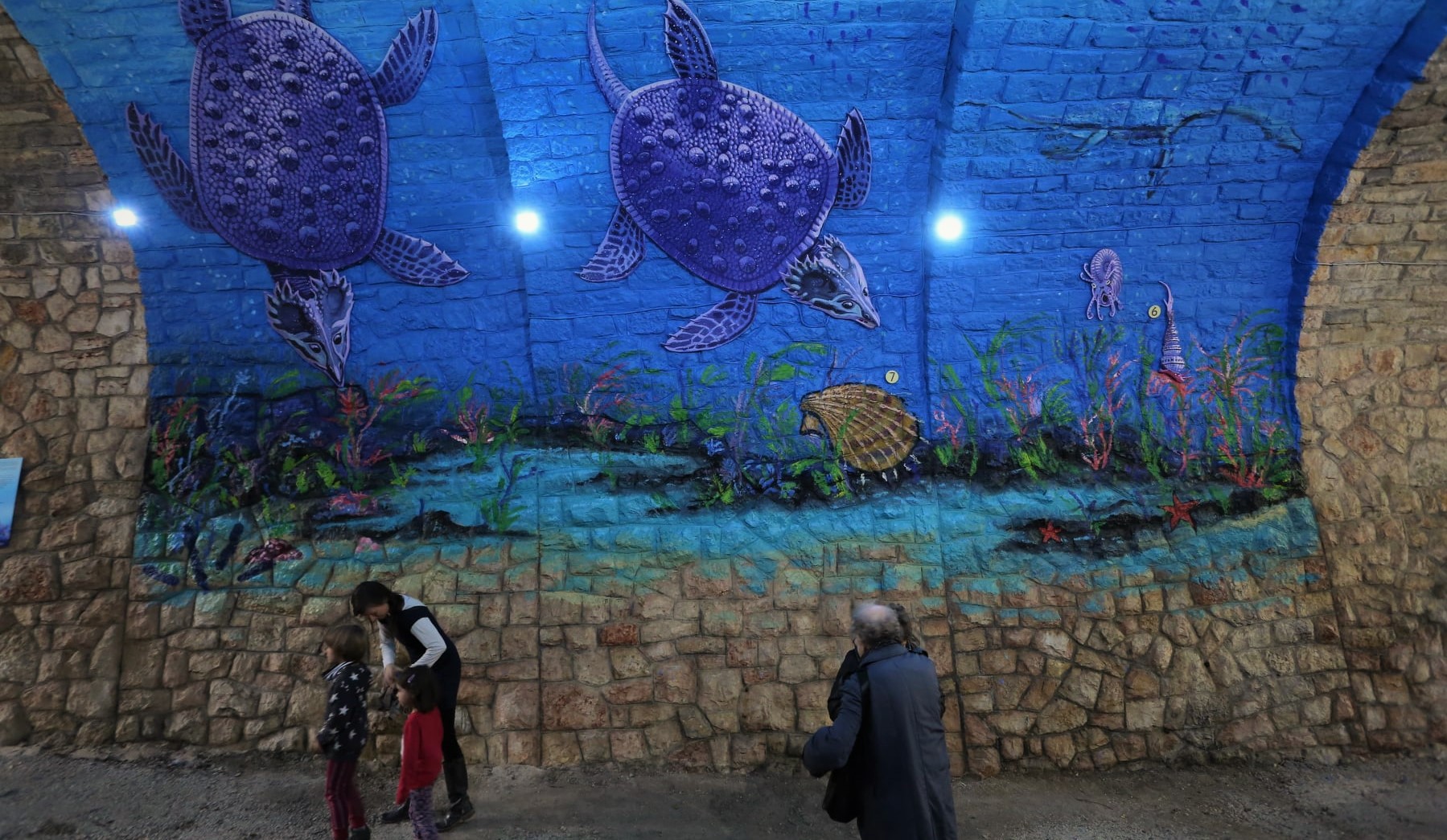 Vízi álomvilágot varázsoltak Veszprém feledésbe merült alagútjából