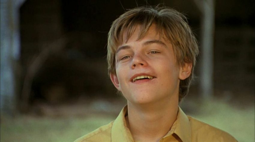 Leonardo DiCaprio fiatalon a Gilbert Grape című filmben