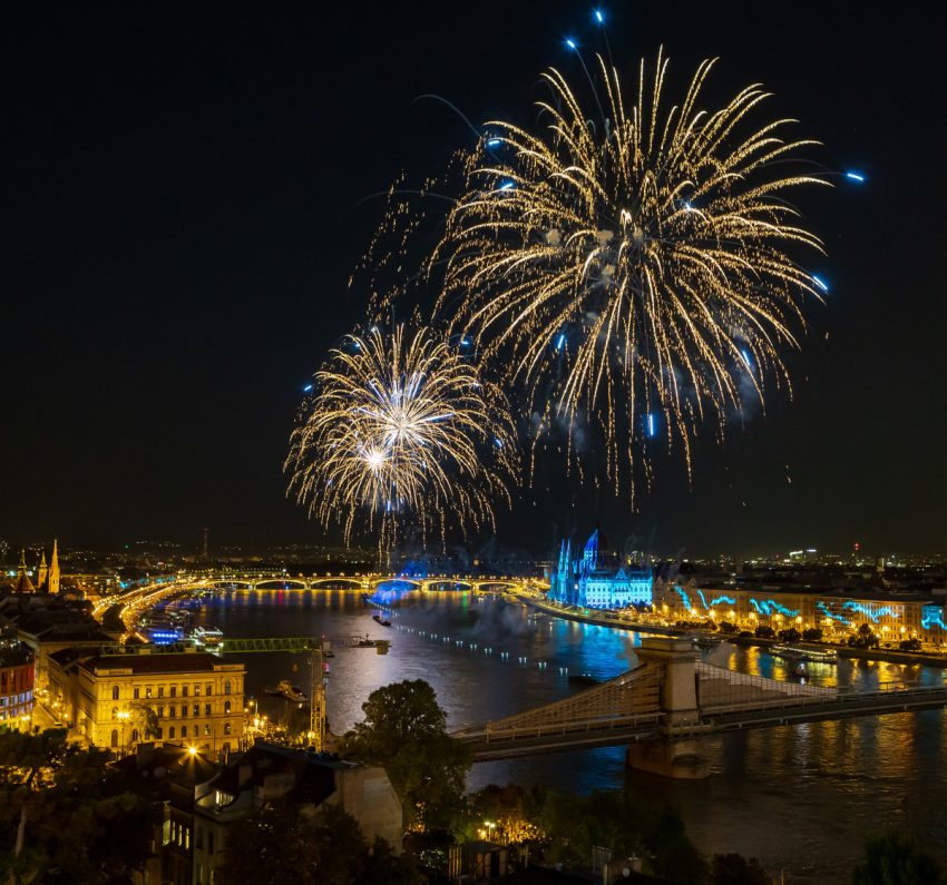2022 augusztus 20 tűzijáték Budapest helyszín