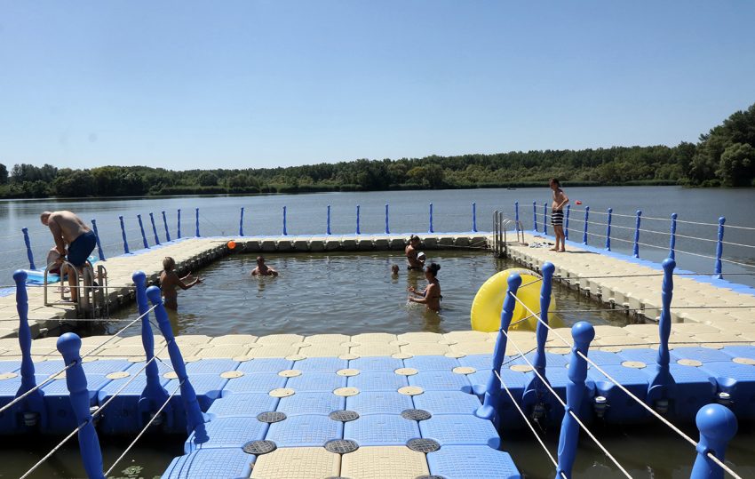 Szabadstrand Tiszabábolna, Tisza-tó