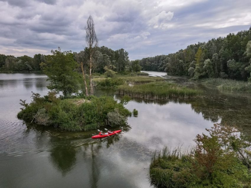 Szigetköz, kenutúra, vízitúra