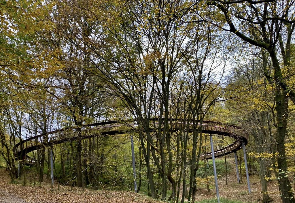 Tardosi lombkoronasétány, Gerecse, családi kirándulás