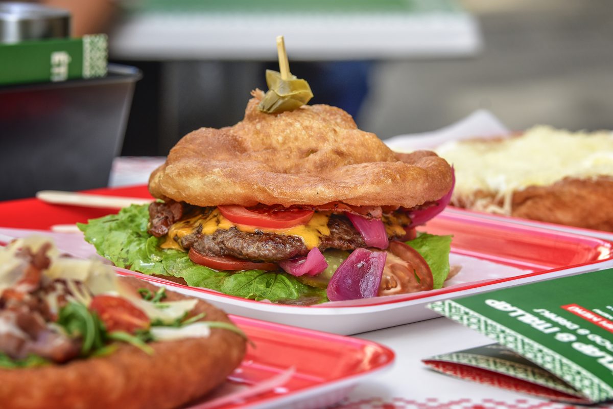 lángosburger