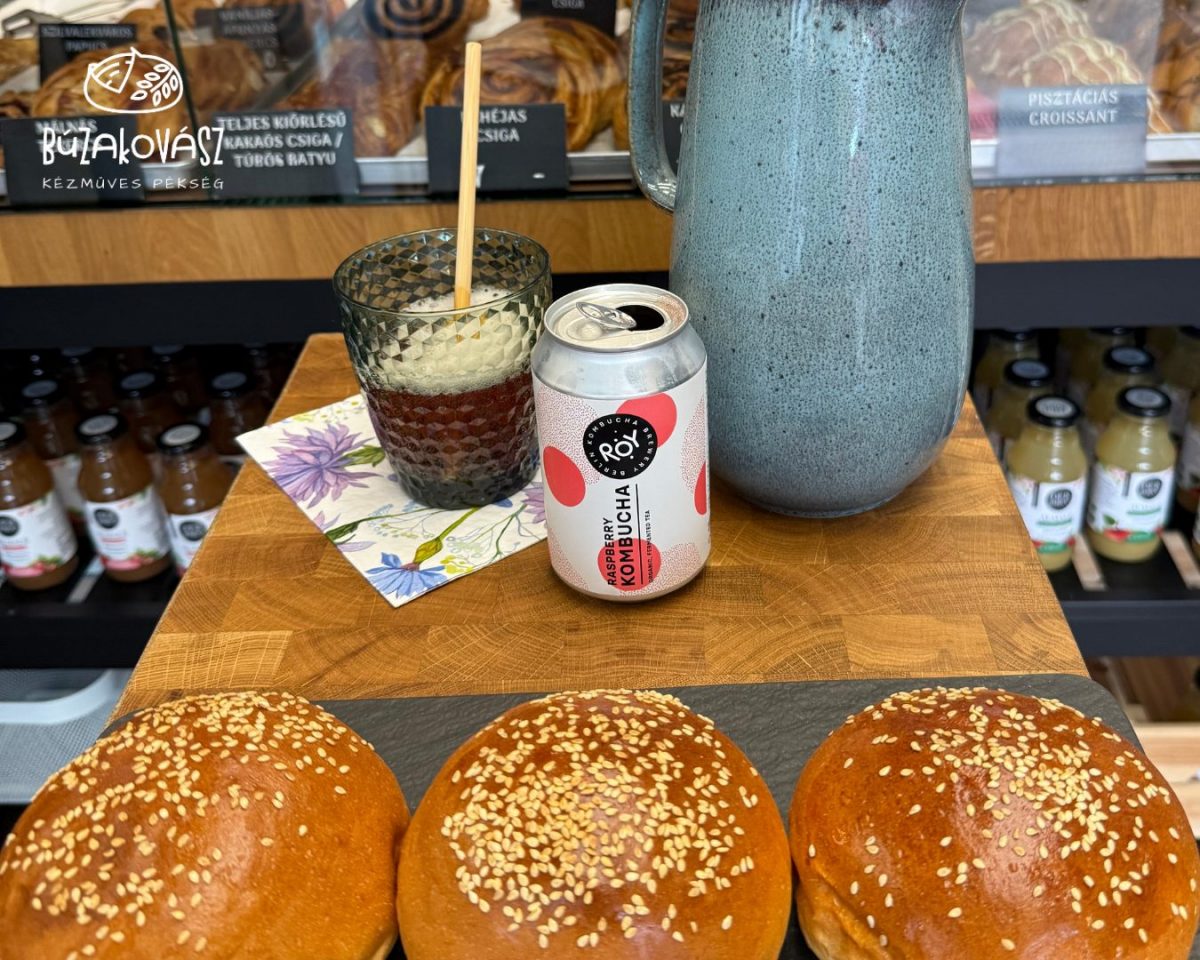 Búzakovász Kézműves Pékség kombucha