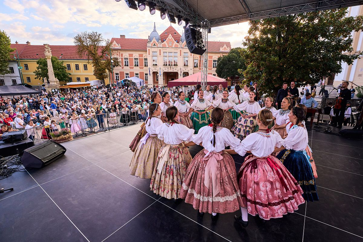 szüret, szüreti fesztivál, bor, borfesztivál, ősz, szeptember, Szekszárd, Magyarország