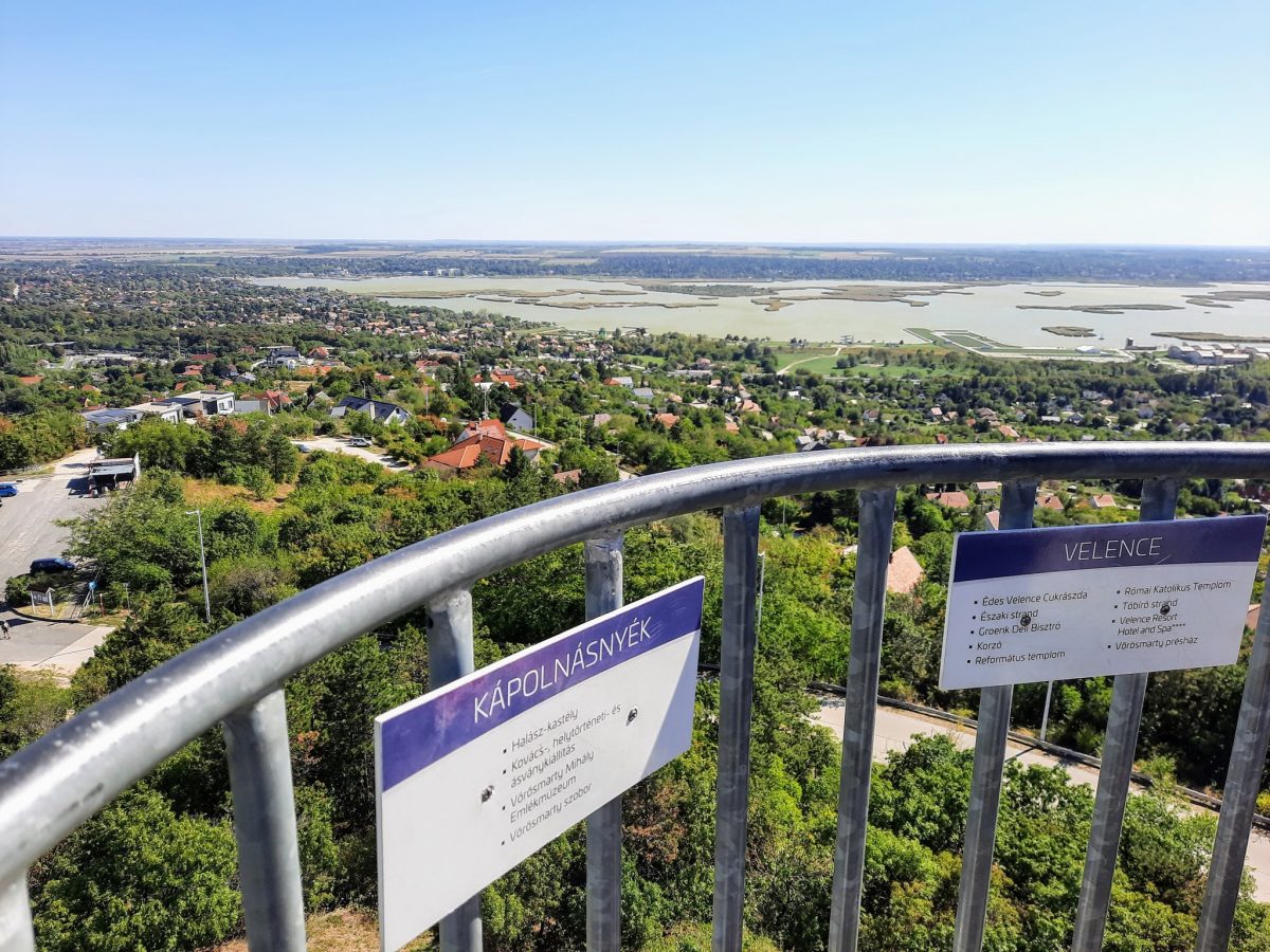 Bence-hegyi kilátó, Velencei-tó