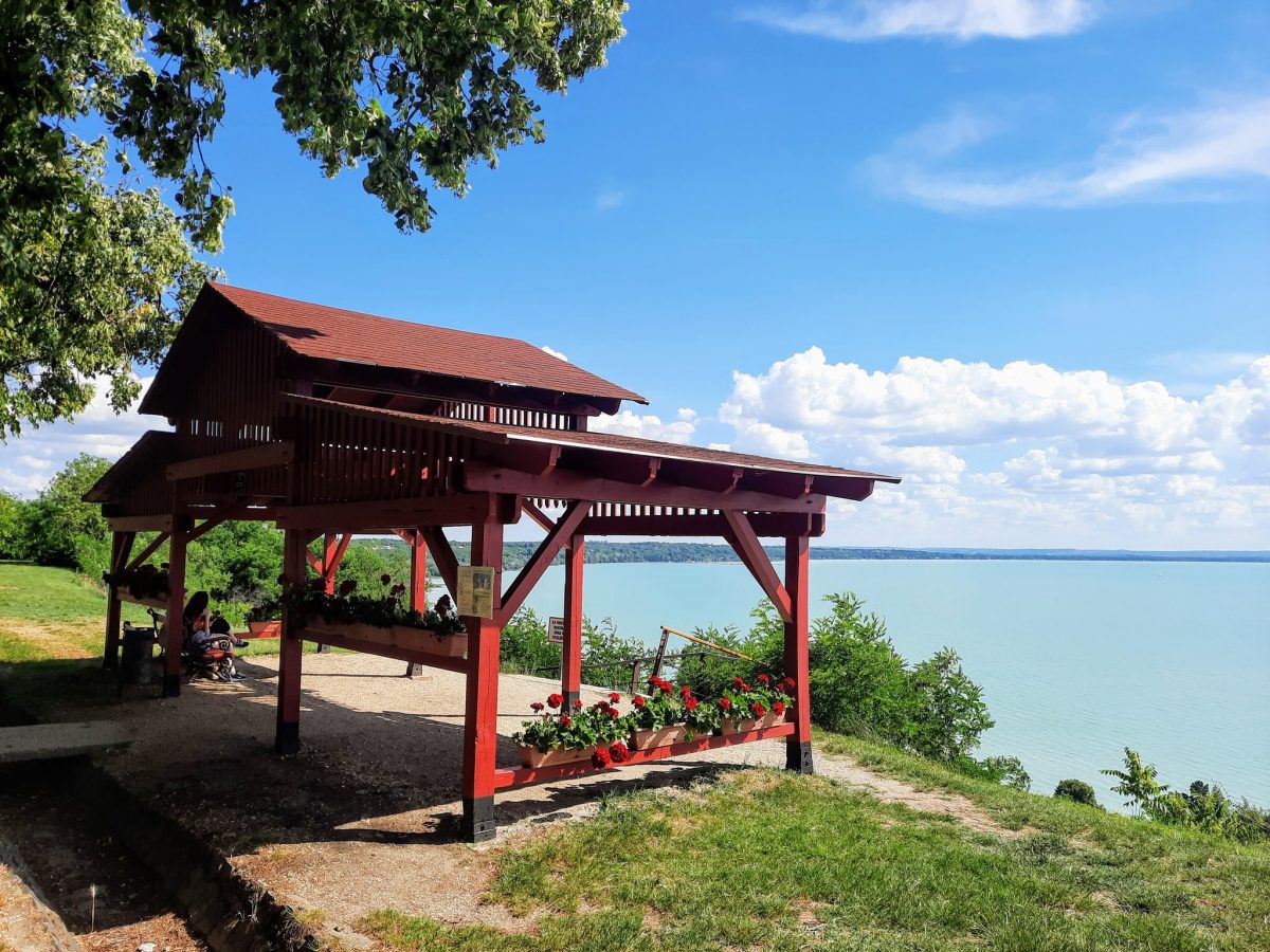 Balaton, kilátóterasz, kilátó, kilátópont, panoráma, kilátás, gyönyörű, tó, Balatonakarattya