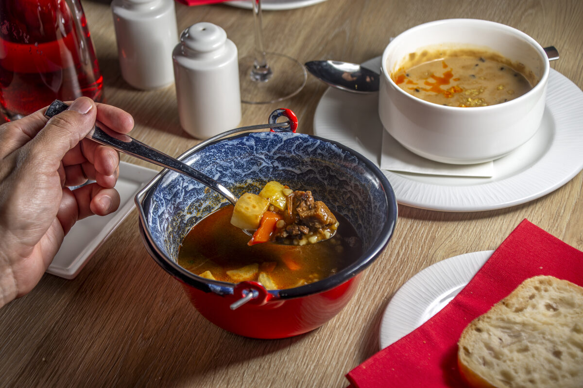 Paprika Revue House goulash soup