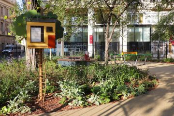 városfejlesztés, park, játszótér, Budapest, V.kerület, zöld