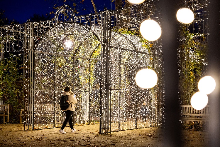 adventi fénypark, fénykiállítás, advent a Ligetben