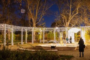 adventi fénypark, fénykiállítás, advent a Ligetben