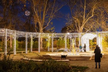 adventi fénypark, fénykiállítás, advent a Ligetben