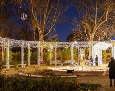 adventi fénypark, fénykiállítás, advent a Ligetben