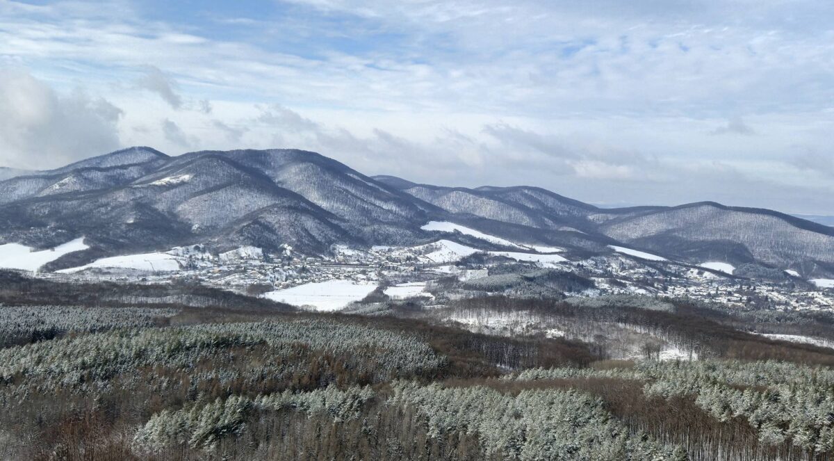 Salgóbánya, Salgó vára, téli kirándulás, Nógrád, tél, január
