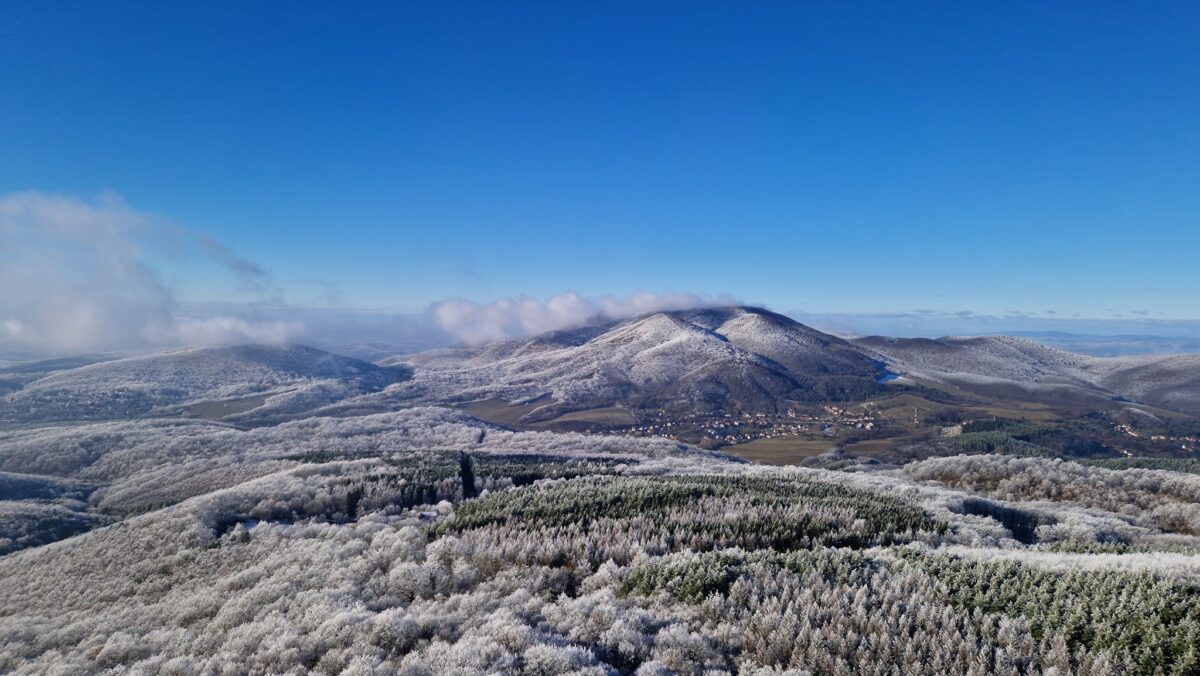 Salgóbánya, Salgó vára, téli kirándulás, Nógrád, tél, január