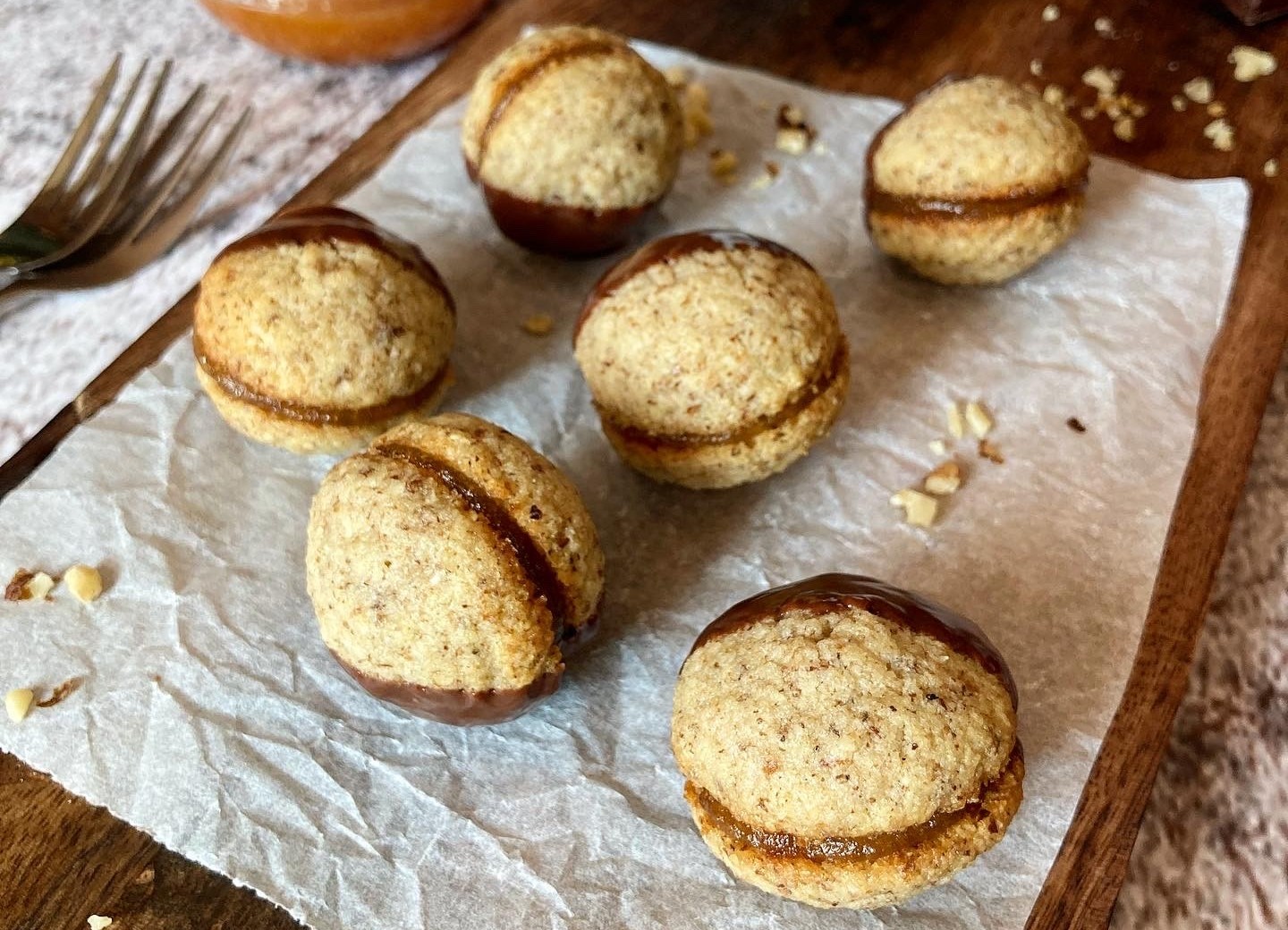 Egy elronthatatlan aprósütemény: Diós csók (recept)