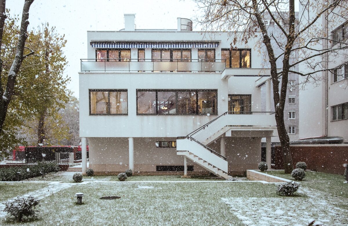 Walter Rózsi-villa brutalizmus építészet