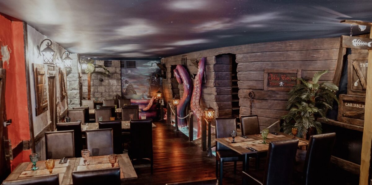 Pirate Empire családbarát étterem Budapesten