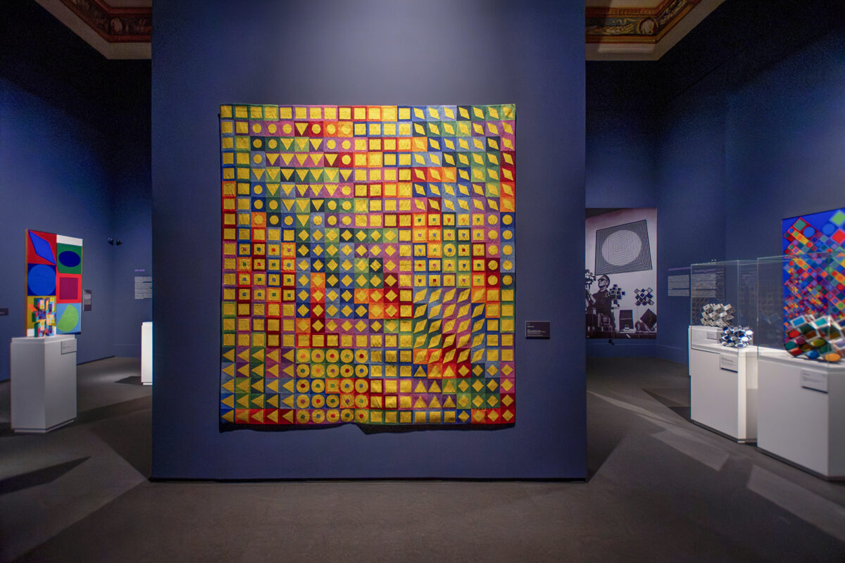 VASARELY 120 Szépművészeti Múzeum kiállítás