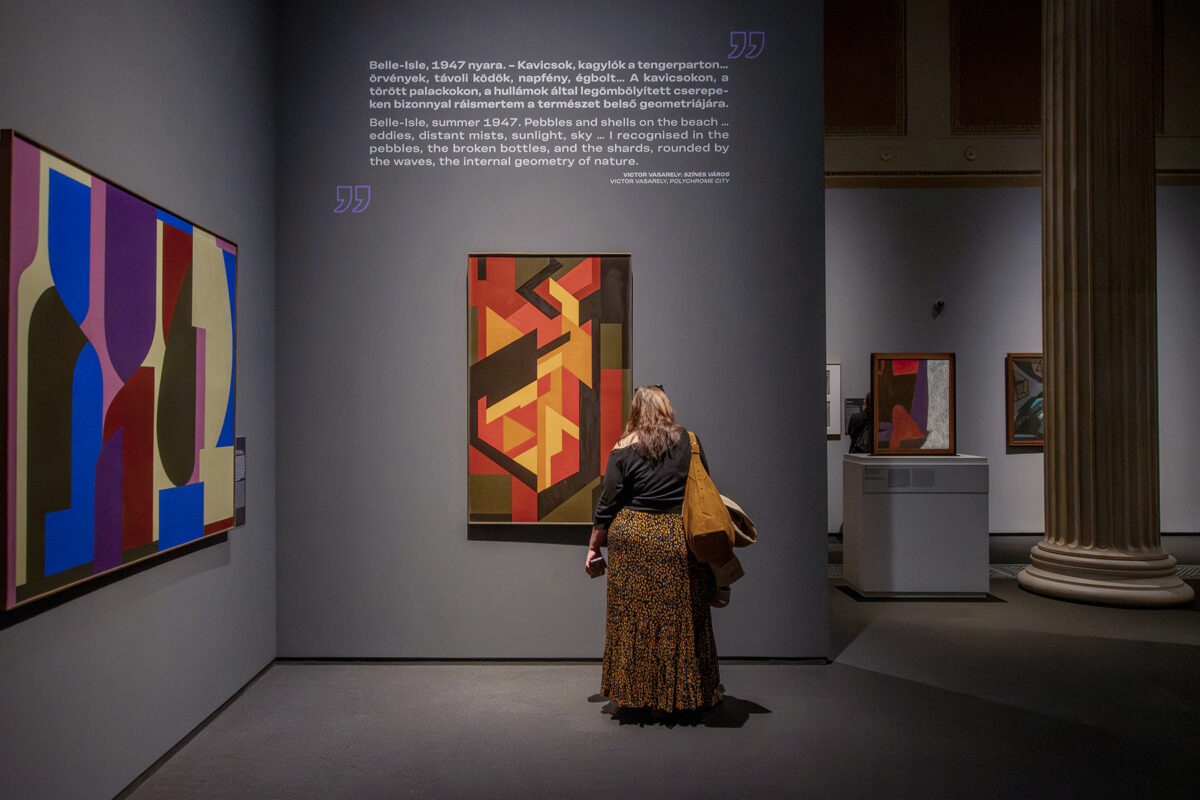VASARELY 120 Szépművészeti Múzeum kiállítás