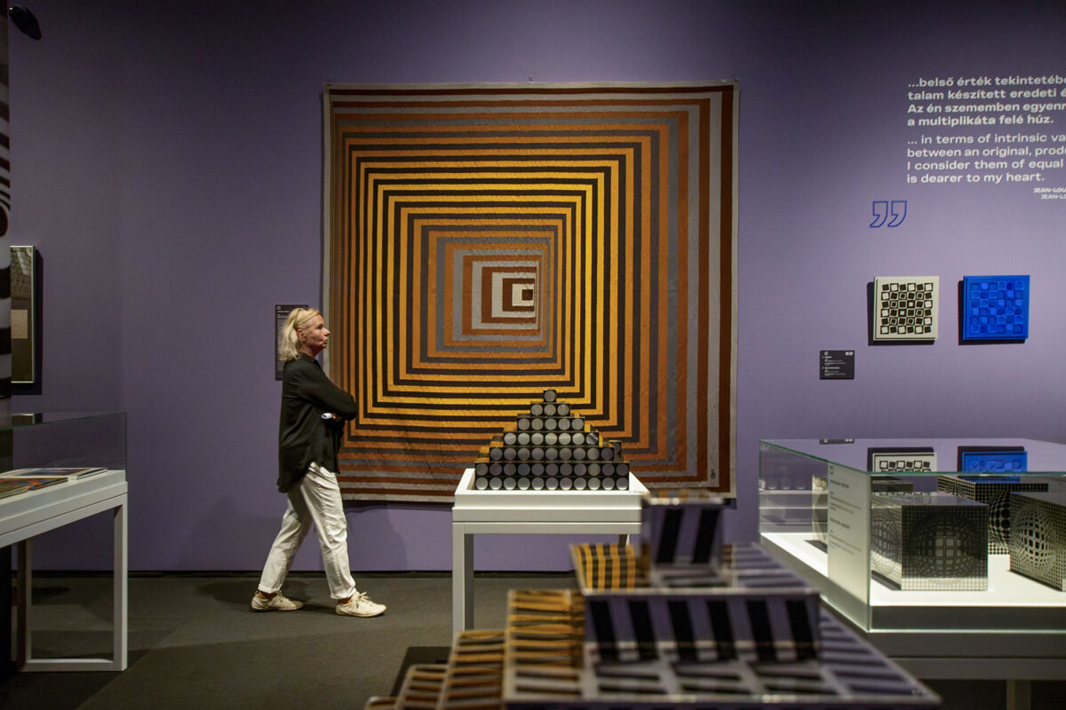 VASARELY 120 Szépművészeti Múzeum kiállítás