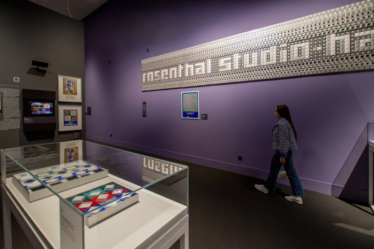 VASARELY 120 Szépművészeti Múzeum kiállítás