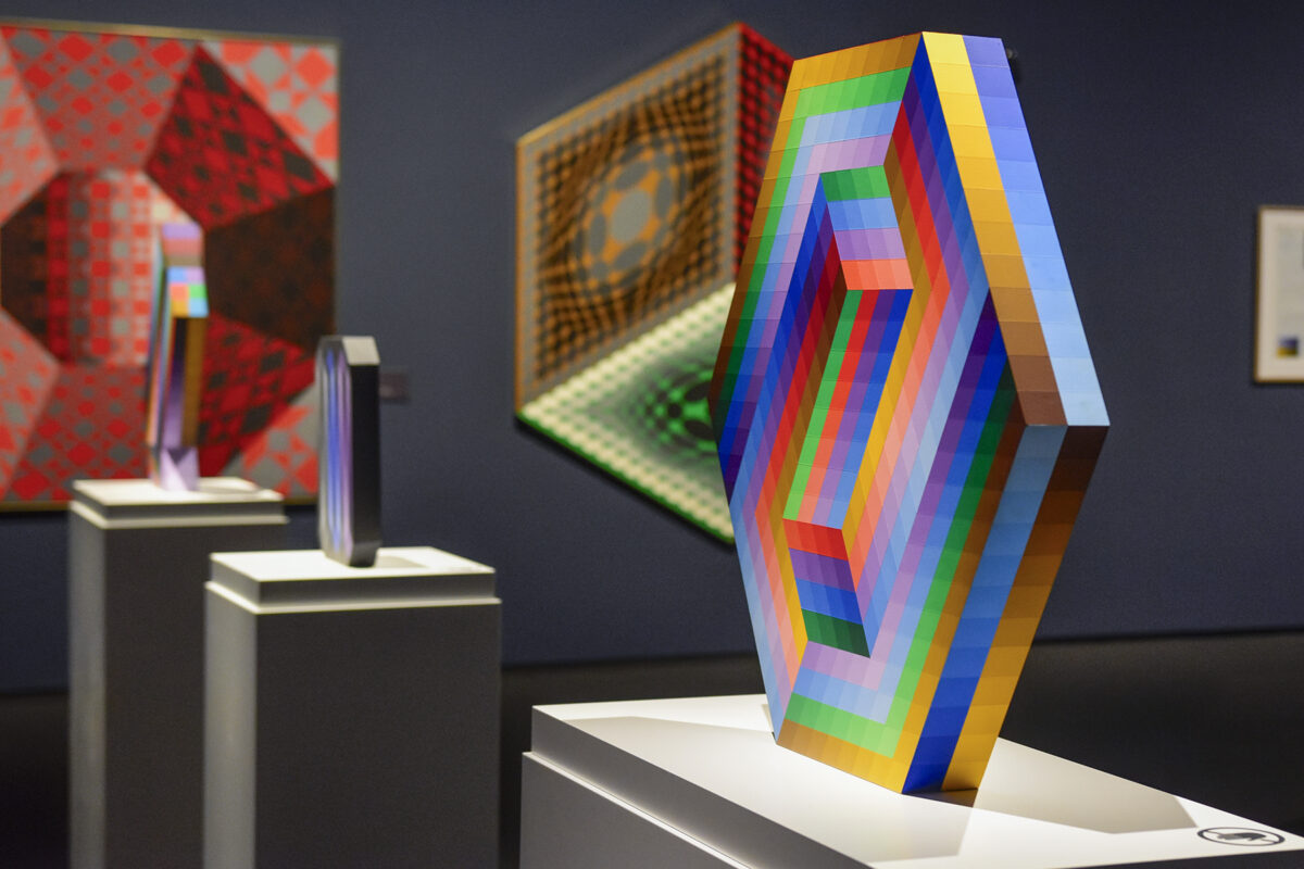 VASARELY 120 Szépművészeti Múzeum kiállítás