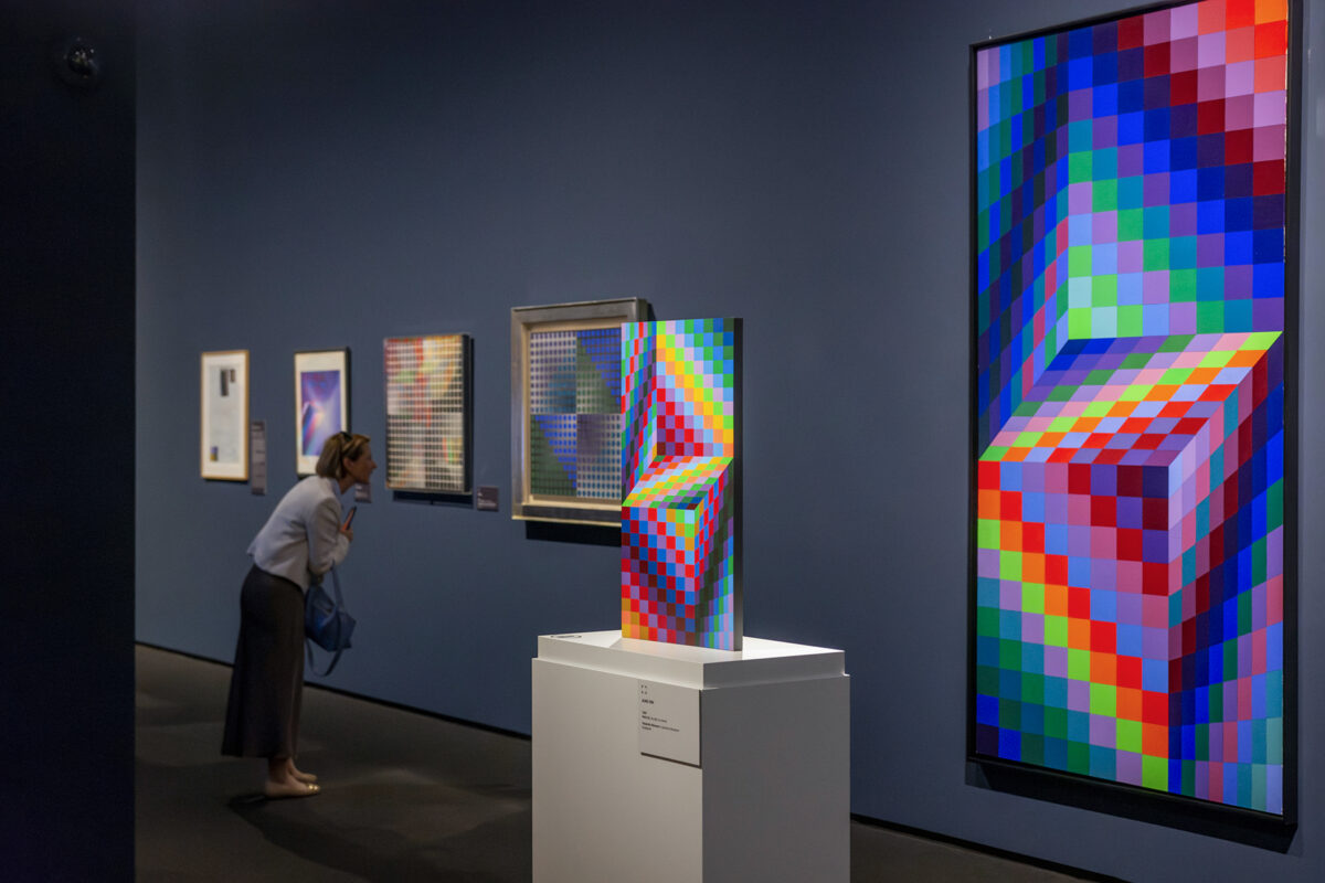 VASARELY 120 Szépművészeti Múzeum kiállítás