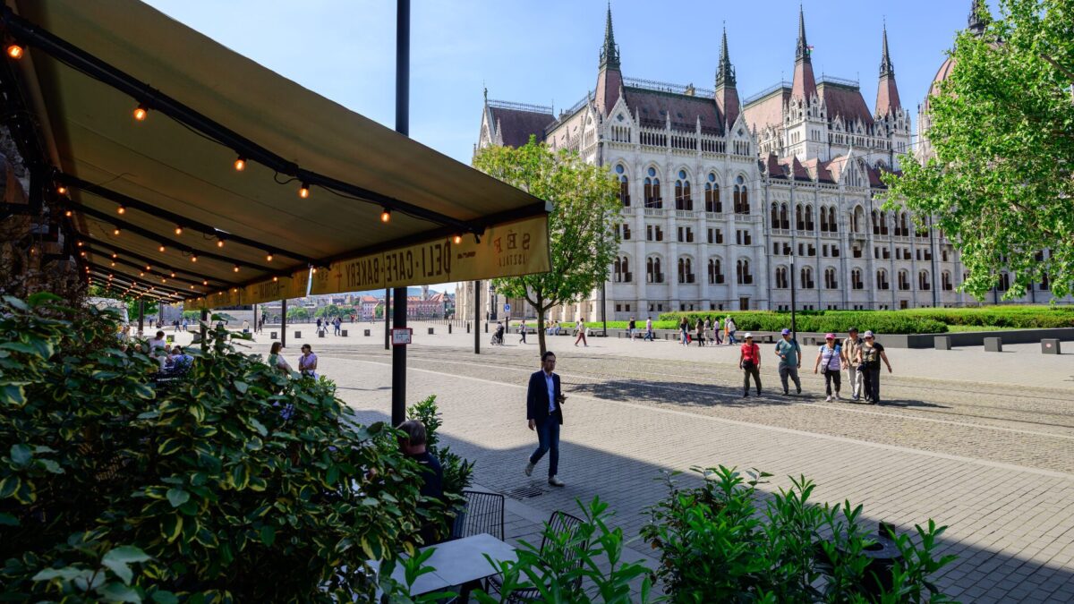 restaurants with terrace in Budapest