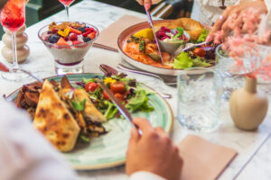 Vintage Garden Budapest reggeliző brunch
