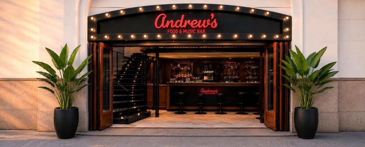 Andrew's Food & Music Bar újdonság Budapesten