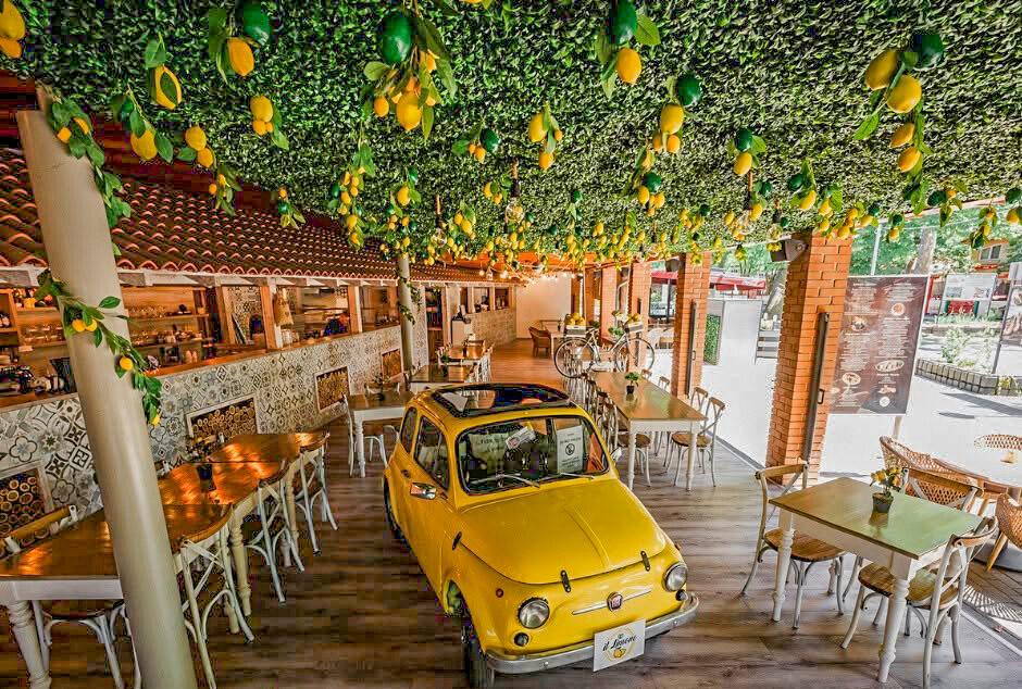 Il Limone étterem a Balaton déli partján