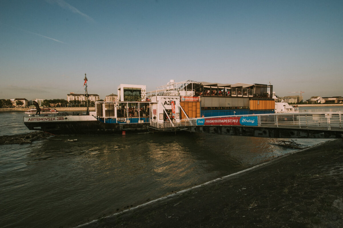 A38 Hajó Ship party concert in Budapest
