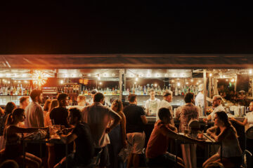 360 Bar rooptop bar skybar in Budapest