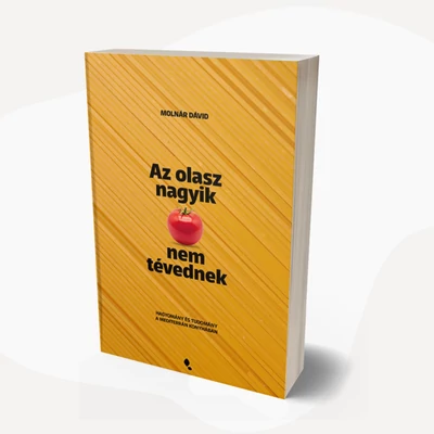 Az olasz nagyik nem tévednek, könyv nyárra