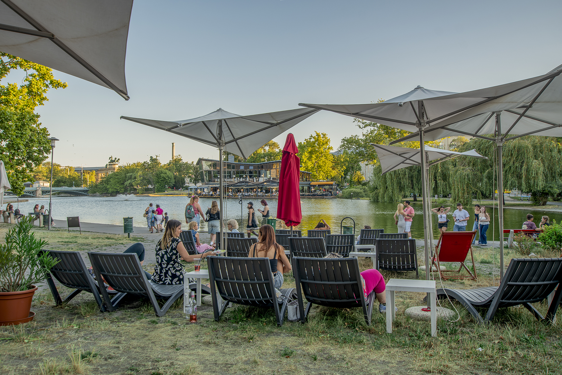 Vízparti hangulattal és dolce vita életérzéssel vár a Városliget szívének rejtett gasztrokincse