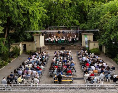 szabadtéri koncert Budapesten