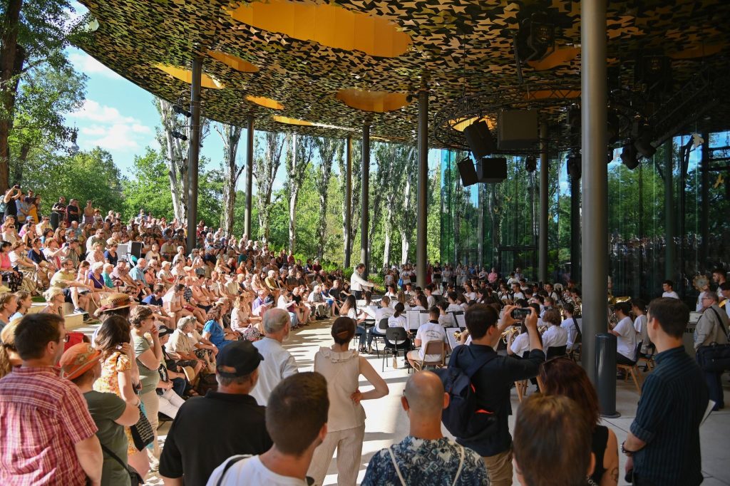 szabadtéri koncert Budapesten Magyar Zene Háza