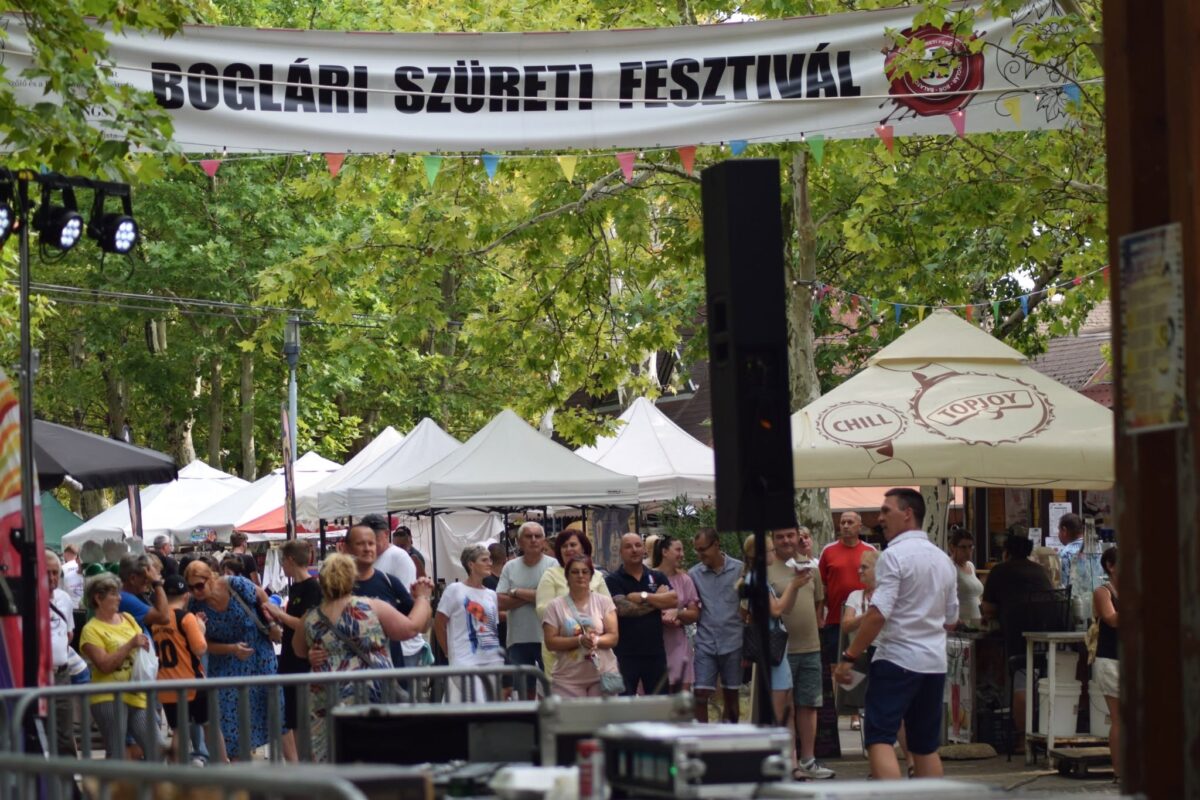 Boglári Szüreti Fesztivál augusztus 20 a Balatonnál