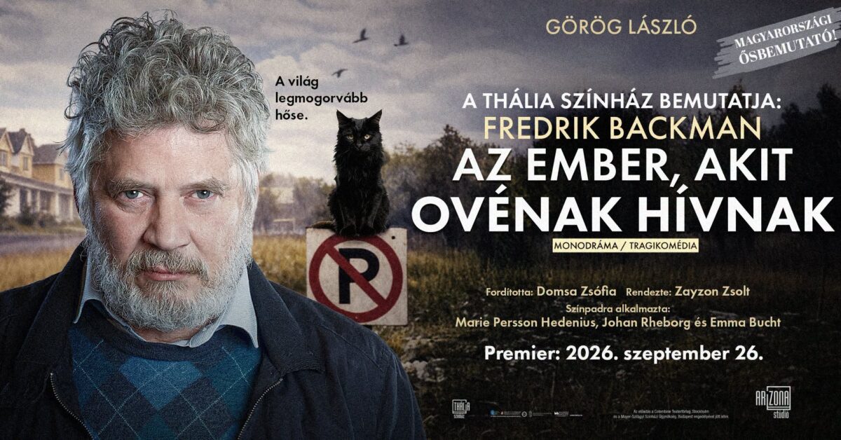 Az ember, akit Ovénak hívnak Thália Színház monodráma bemutató színdarab Budapesten