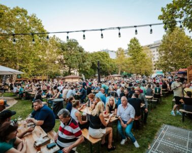 Belvárosi Sörfesztivál festival in Budapest