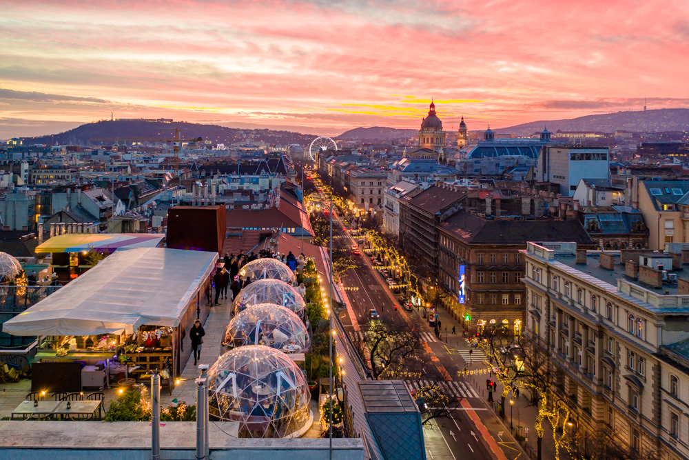 360 Bar céges rendezvény rooftop bar Budapesten