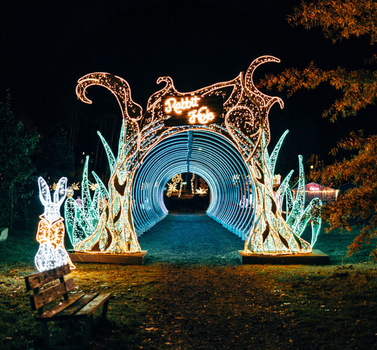 Lumina Park fénypark Budapest 2026