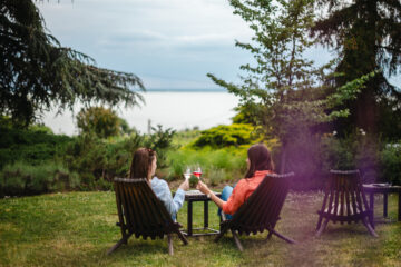 ősz a Balatonnál
